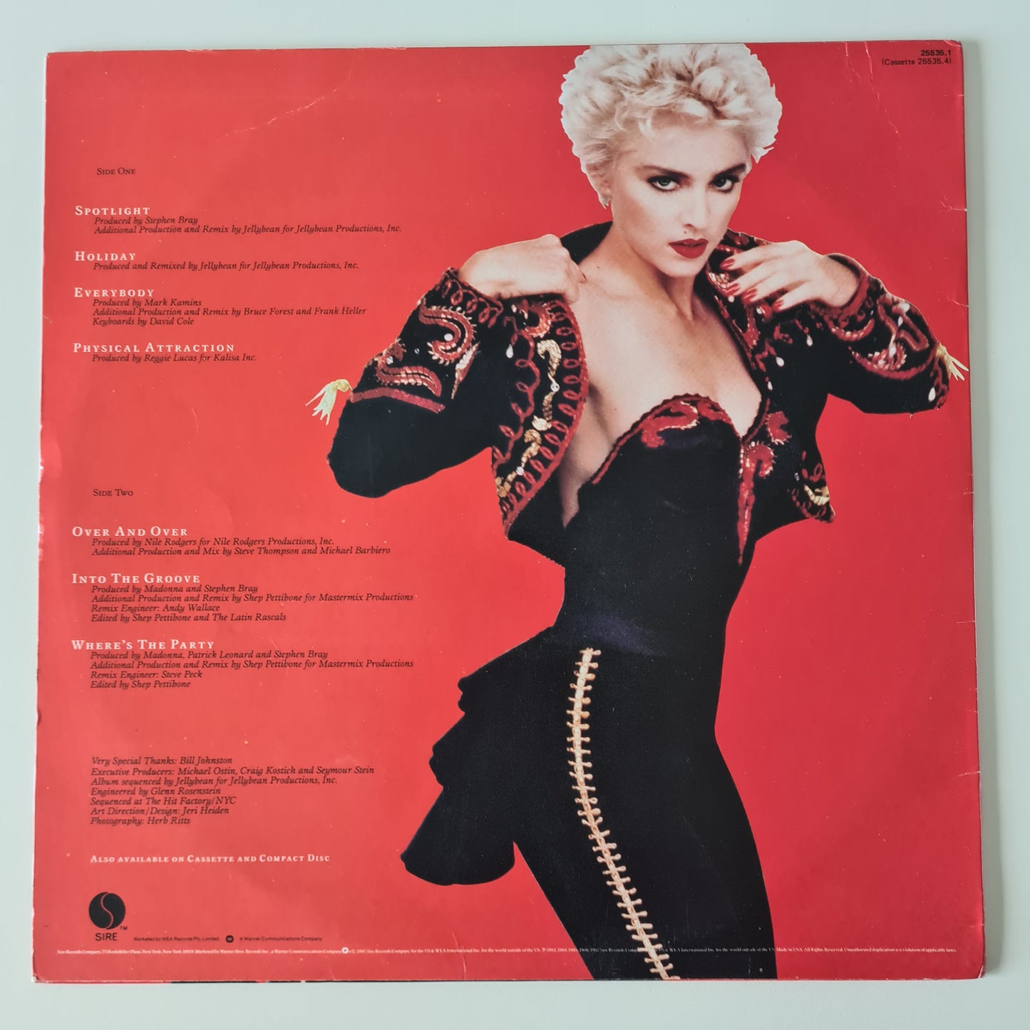 Madonna – You Can Dance (12" Dance Mix Collection) - 1987 - Vinyl Record LP (near mint) - Sound Hound Records