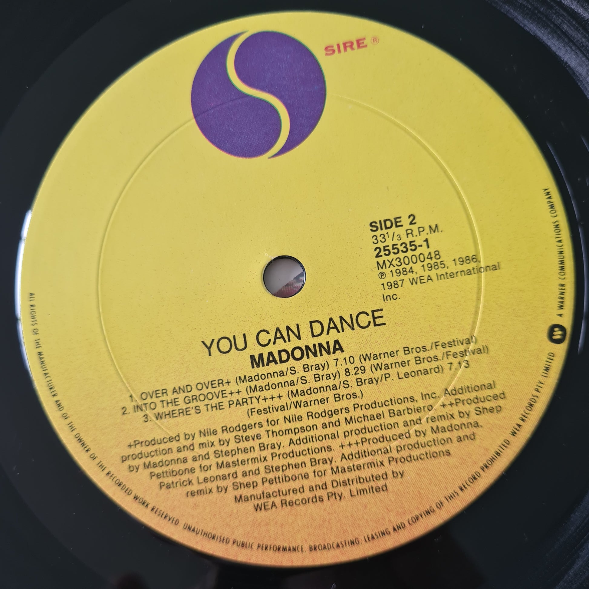 Madonna – You Can Dance (12" Dance Mix Collection) - 1987 - Vinyl Record LP (near mint) - Sound Hound Records