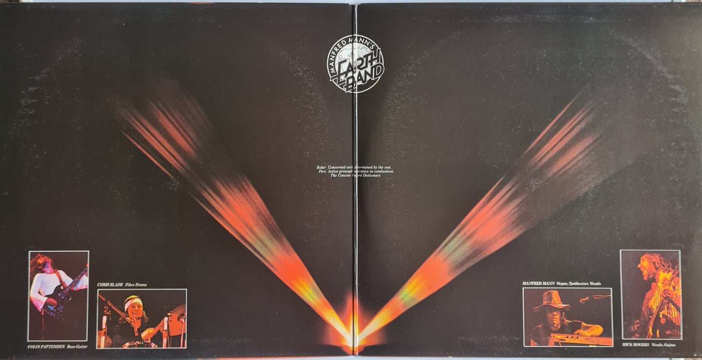 Manfred Mann's Earth Band – Solar Fire - 1973 (1977 Australian press) - Vinyl Record LP - Sound Hound Records