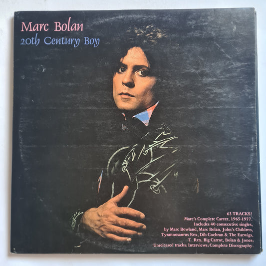 Marc Bolan (T.Rex) – 20th Century Boy - 1981 - Vinyl Record 3LP - Sound Hound Records