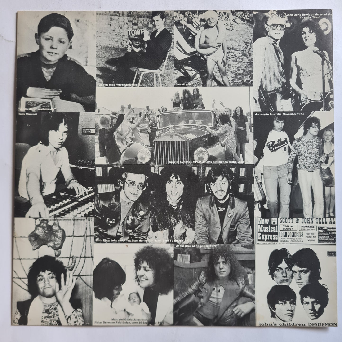Marc Bolan (T.Rex) – 20th Century Boy - 1981 - Vinyl Record 3LP - Sound Hound Records
