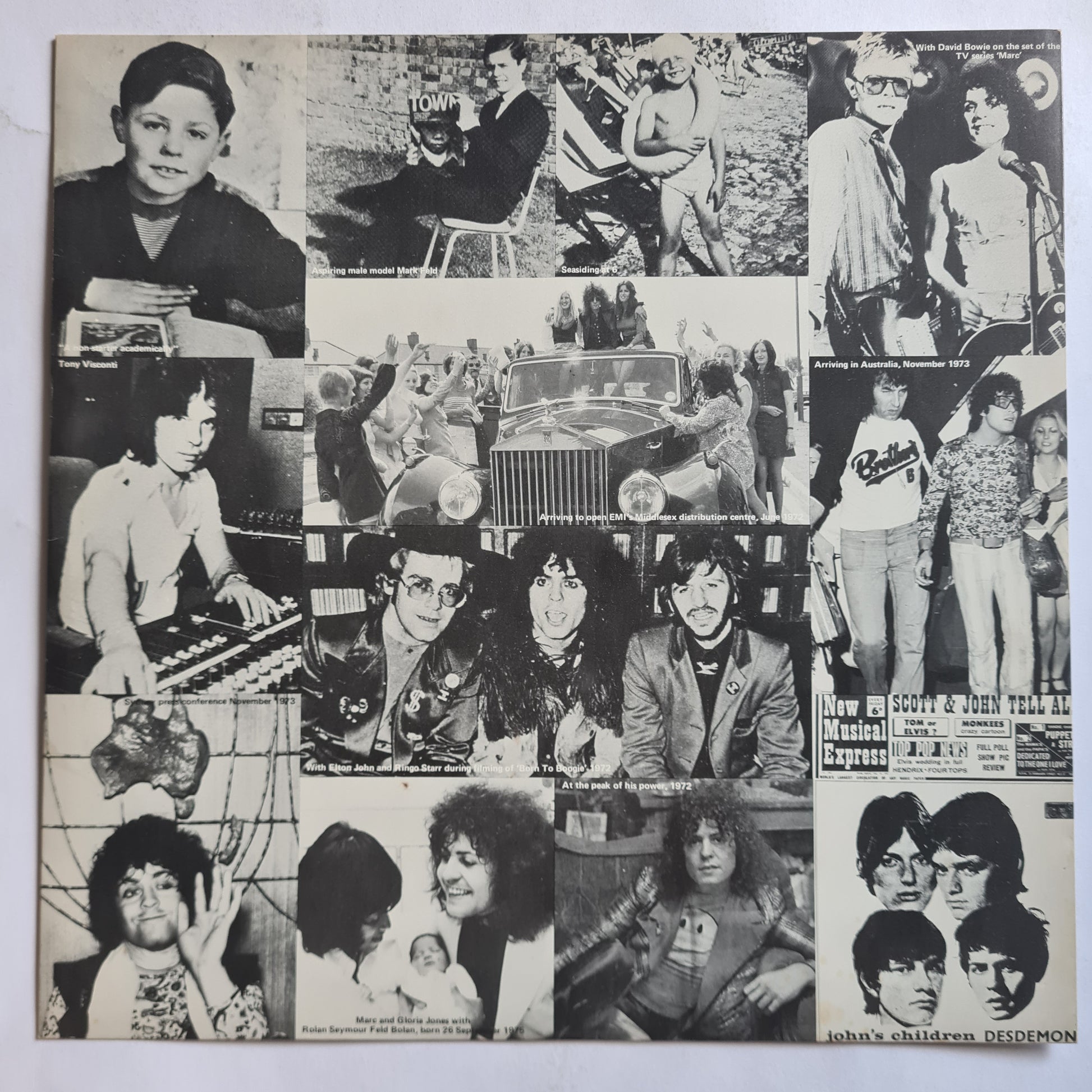 Marc Bolan (T.Rex) – 20th Century Boy - 1981 - Vinyl Record 3LP - Sound Hound Records