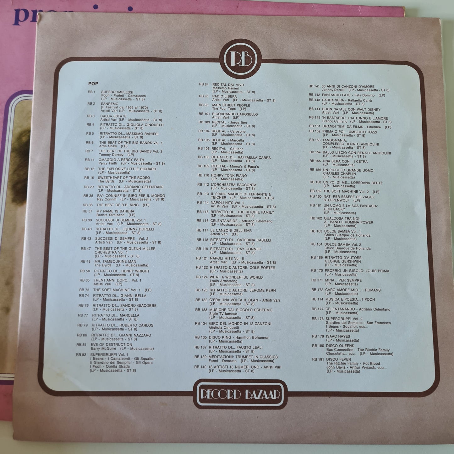 Marcella  – Proprio Io.... - 1979 - Vinyl Record LP (Italian) - Sound Hound Records