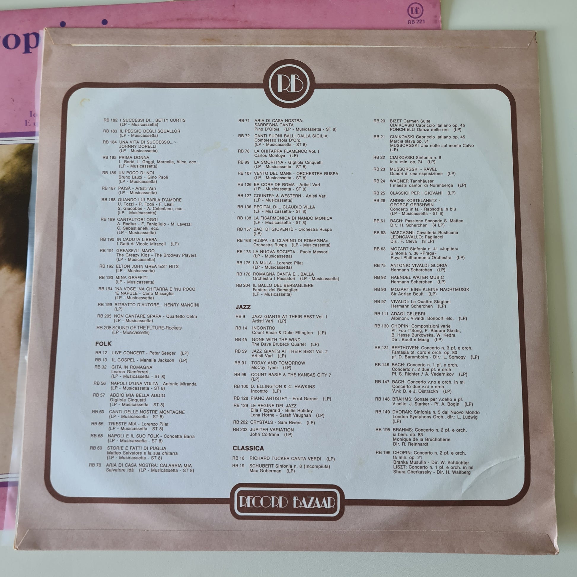 Marcella  – Proprio Io.... - 1979 - Vinyl Record LP (Italian) - Sound Hound Records