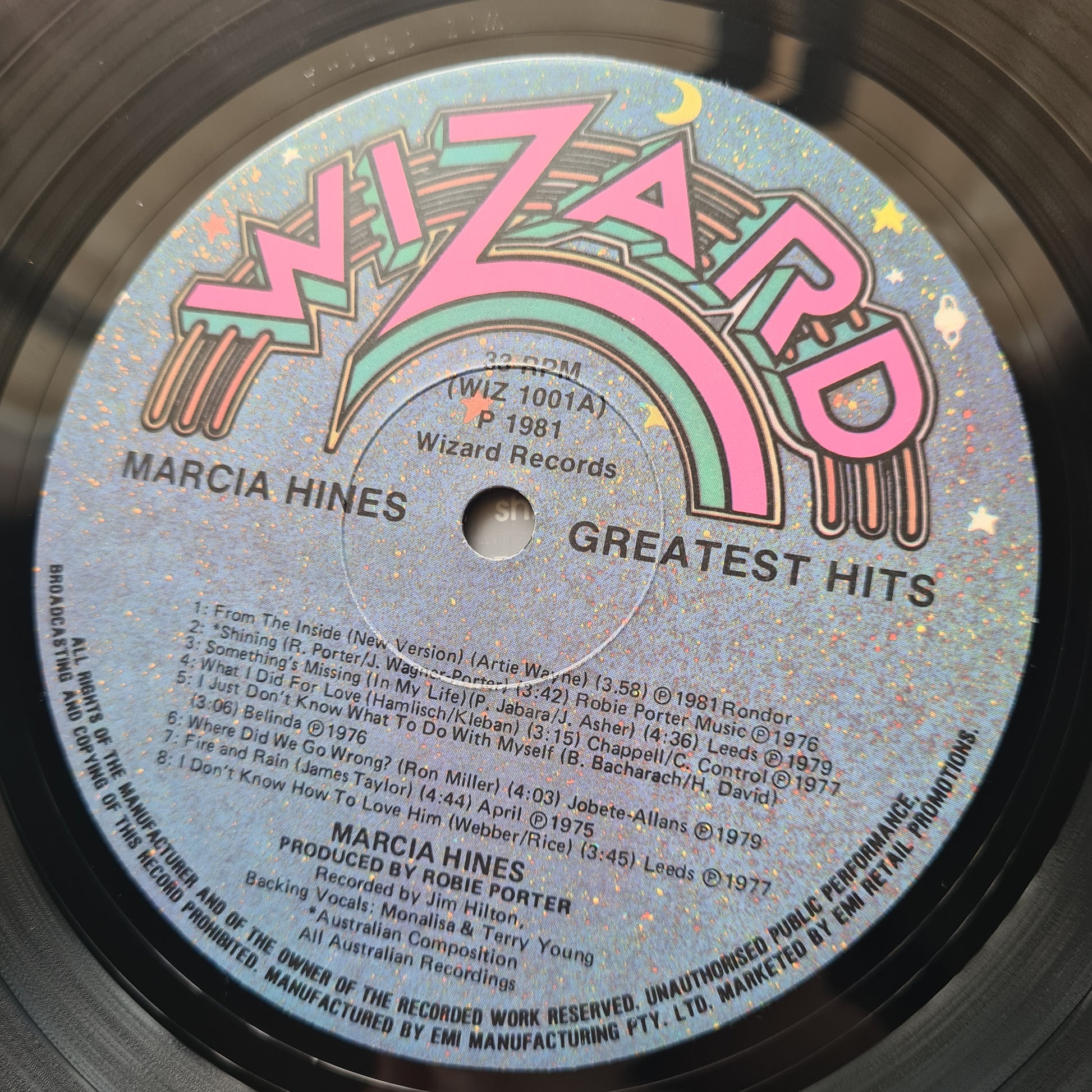 Marcia Hines – Greatest Hits - 1982 - Vinyl Record LP - Sound Hound Records