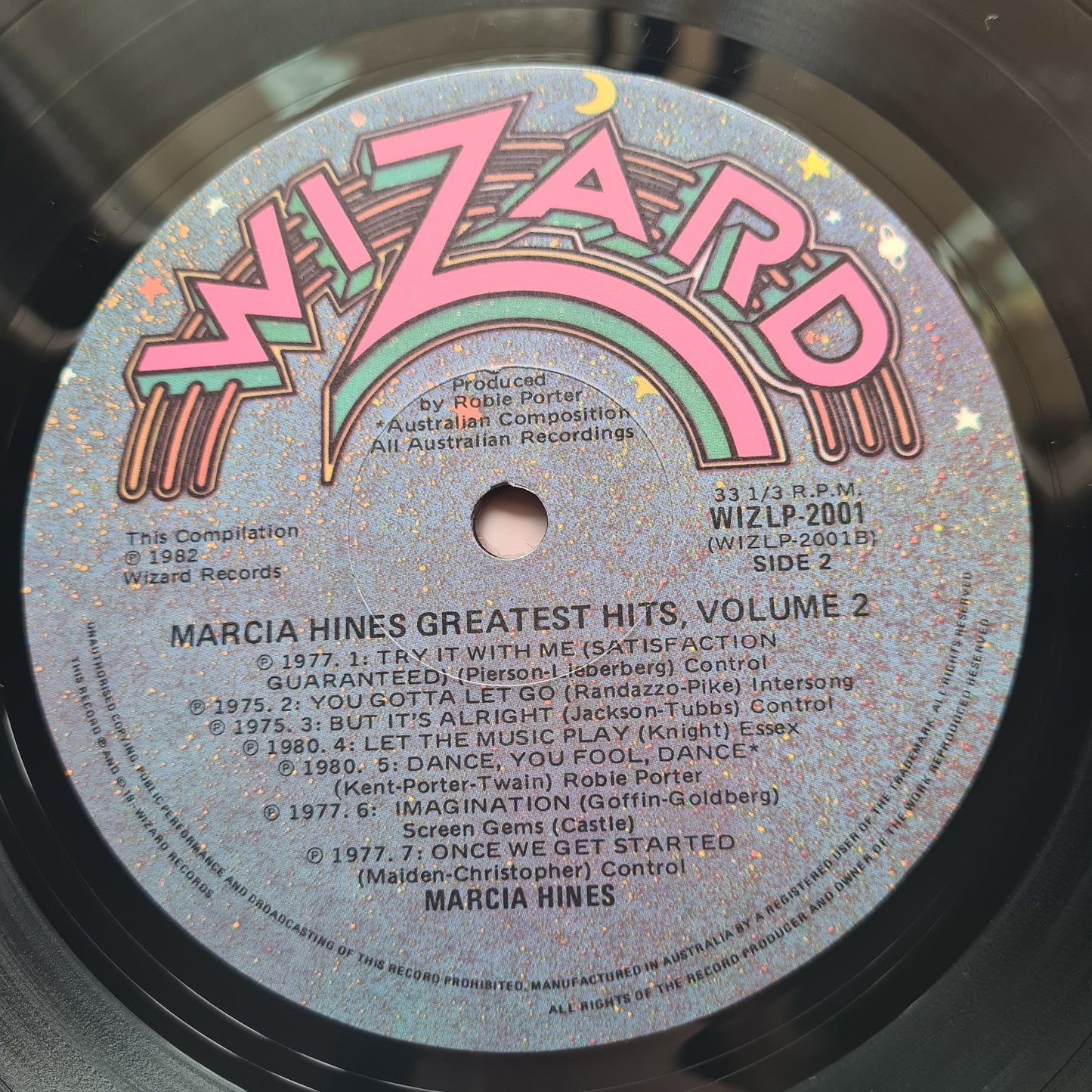 Marcia Hines – Greatest Hits Volume 2 - 1982 - Vinyl Record LP - Sound Hound Records