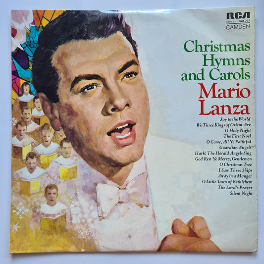 Mario Lanza – Christmas Hymns And Carols - 1963 - Vinyl Record LP - Sound Hound Records