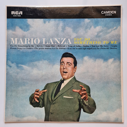 Mario Lanza – You Do Something To Me - 1958 (60's Australian reissue)- Vinyl Record LP - Sound Hound Records