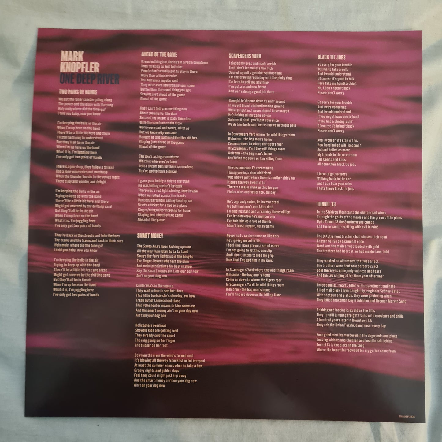 Mark Knopfler – One Deep River - 2024 - Vinyl Record 2LP (near mint) - Sound Hound Records