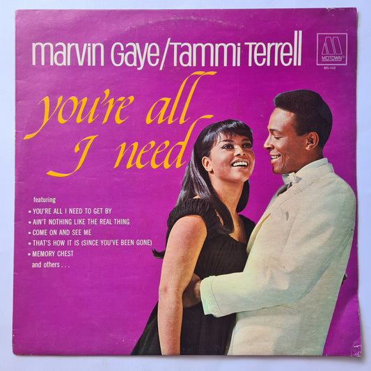 Marvin Gaye / Tammi Terrell - 1968  (1981 Australian Pressing) - Vinyl Record LP (near mint) - Sound Hound Records