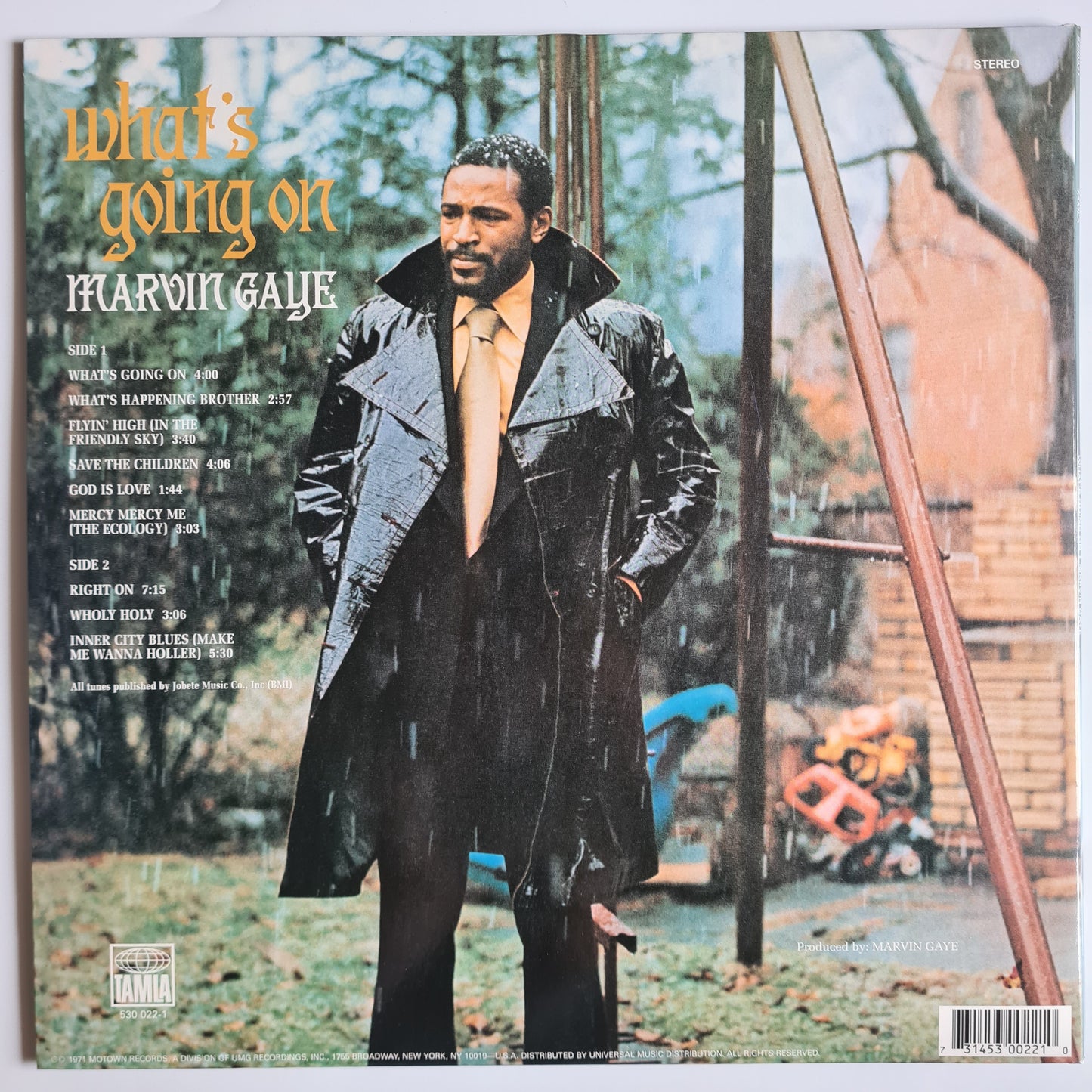 Marvin Gaye – What's Going On - 1971  (2008 USA Gatefold Pressing) - Vinyl Record LP (near mint) - Sound Hound Records