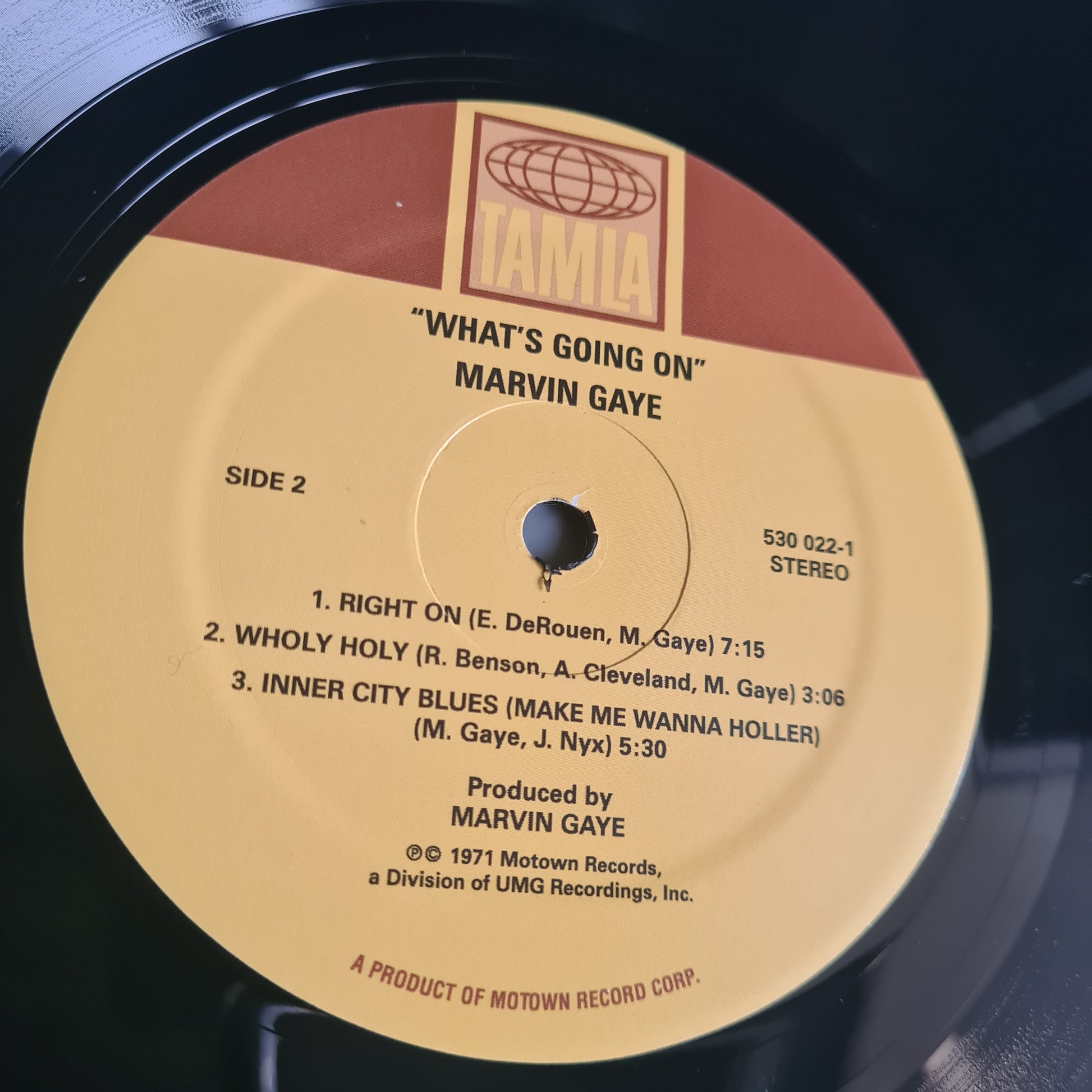 Marvin Gaye – What's Going On - 1971  (2008 USA Gatefold Pressing) - Vinyl Record LP (near mint) - Sound Hound Records