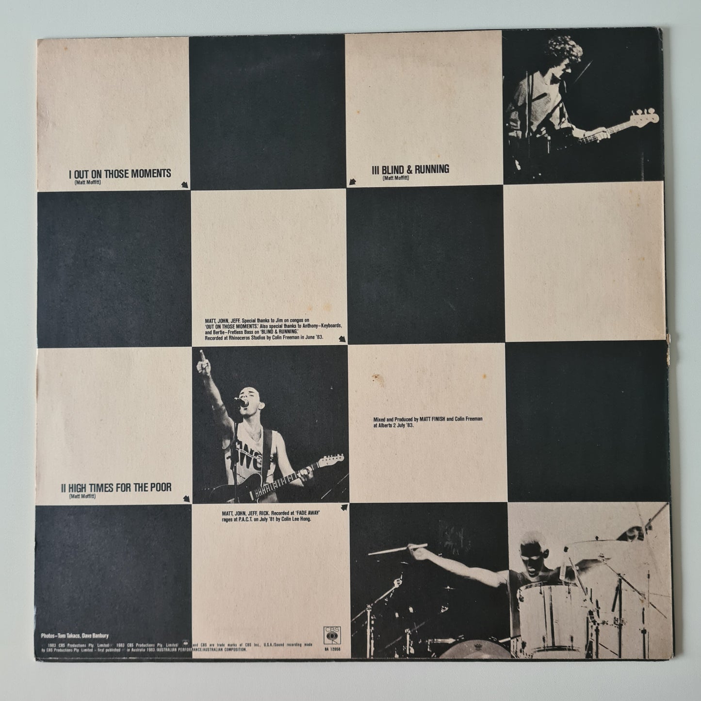 Matt Finish – Matt Finish - 1983 - Vinyl Record EP - Sound Hound Records