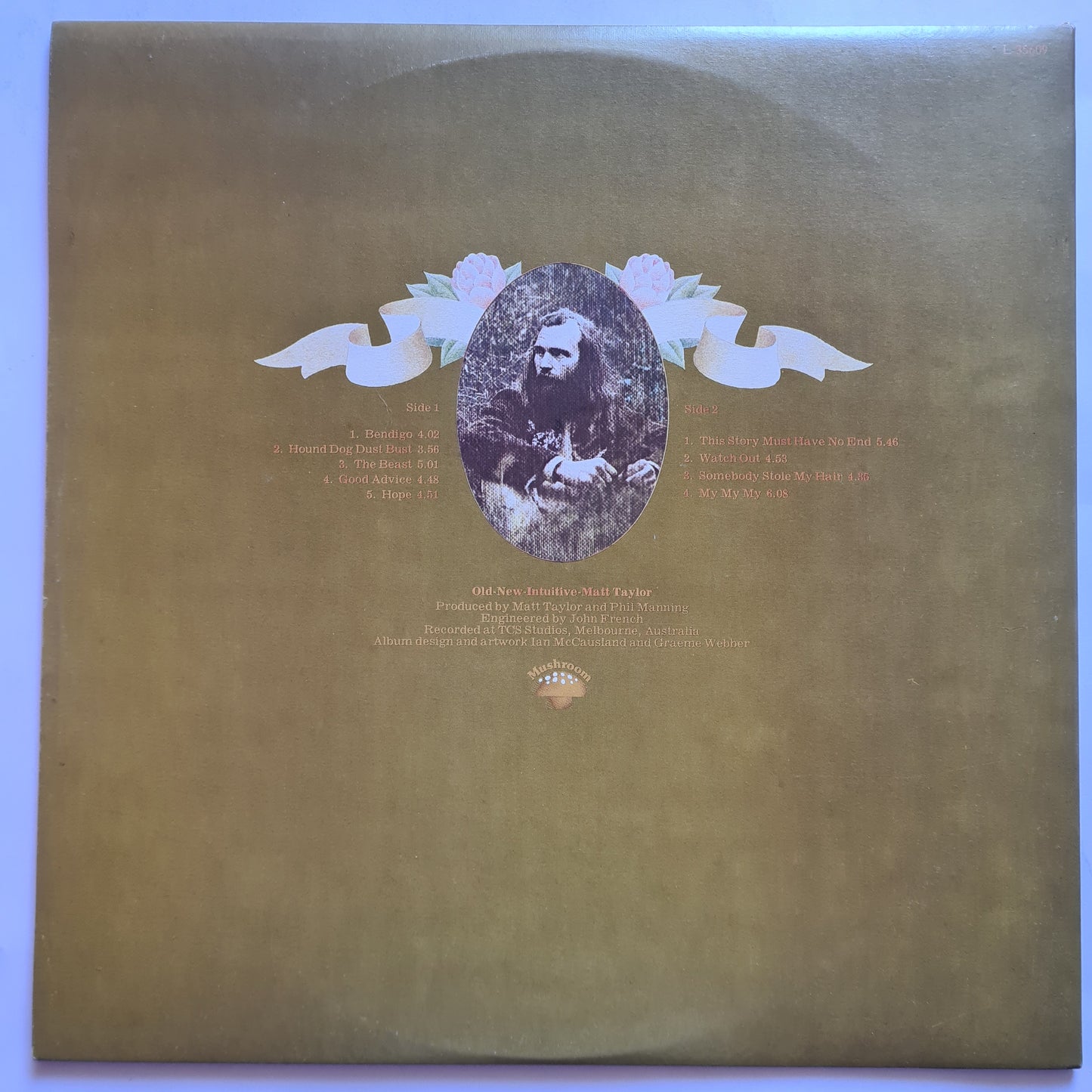 Matt Taylor – Old New Intuitive - 1975 - Vinyl Record LP (Gatefold) near mint - Sound Hound Records