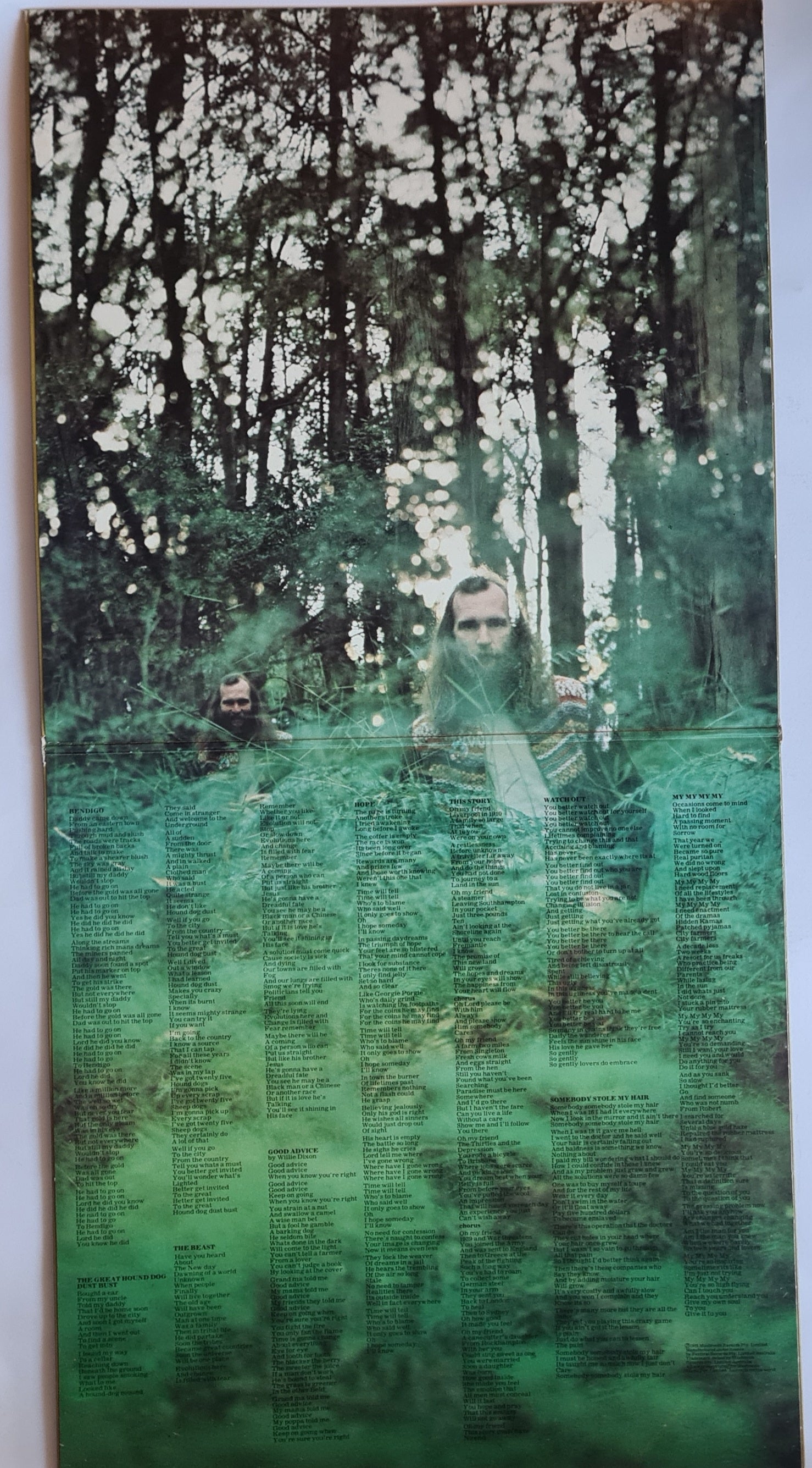 Matt Taylor – Old New Intuitive - 1975 - Vinyl Record LP (Gatefold) near mint - Sound Hound Records