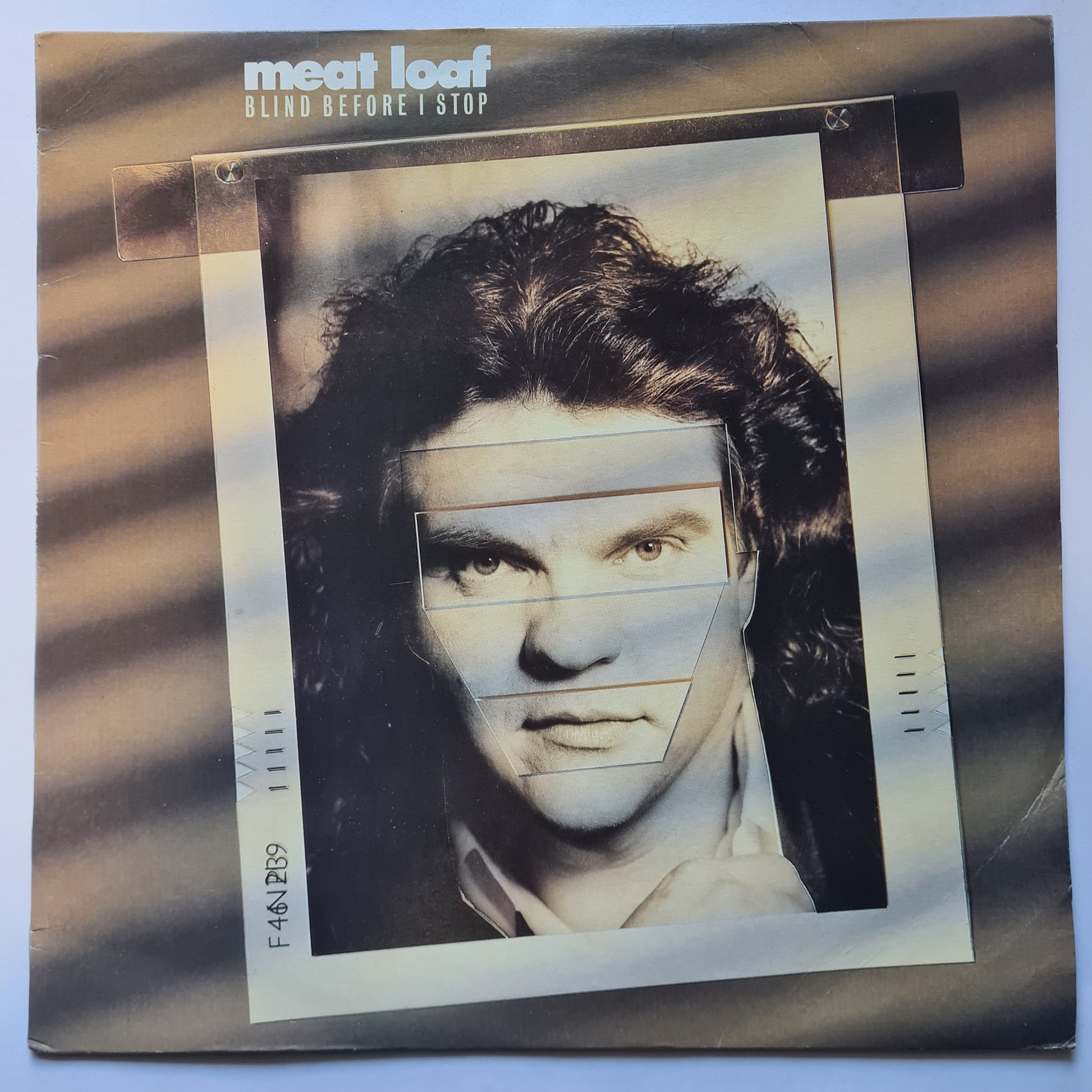 Meat Loaf – Blind Before I Stop - 1986 - Vinyl Record LP - Sound Hound Records