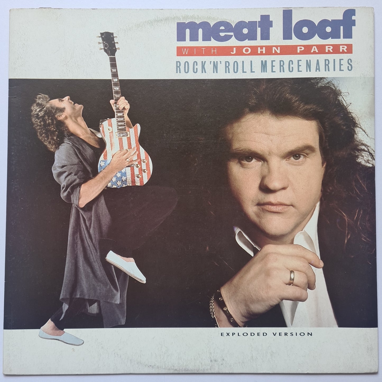 Meat Loaf & John Parr – Rock & Roll Mercenaries (Exploded Version) - 1986 - Vinyl Record (12inch single) - Sound Hound Records