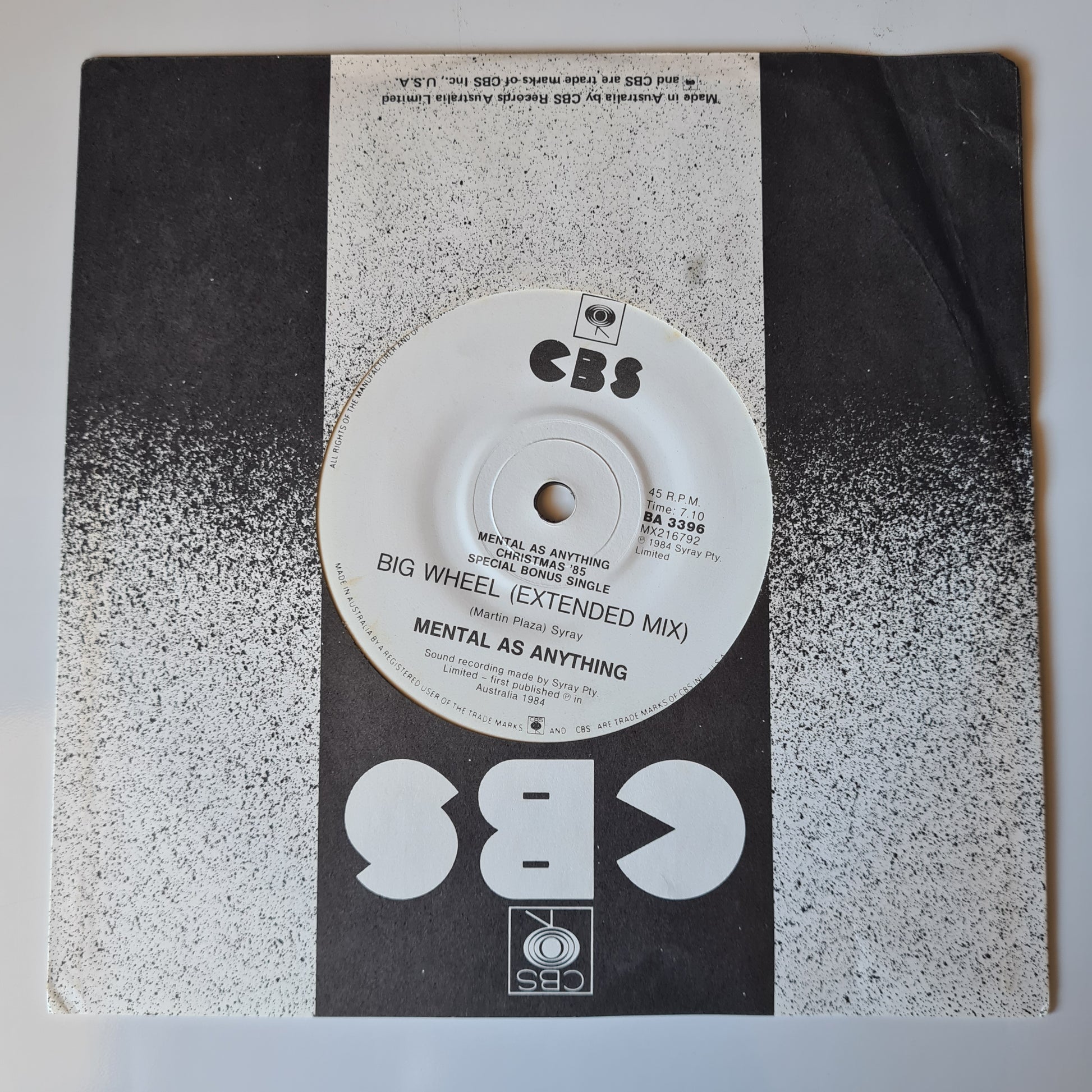 Mental As Anything - Fundamental As Anything  - 1985 (Limited Edition with Bonus Single & Posters) - Vinyl Record LP - Sound Hound Records