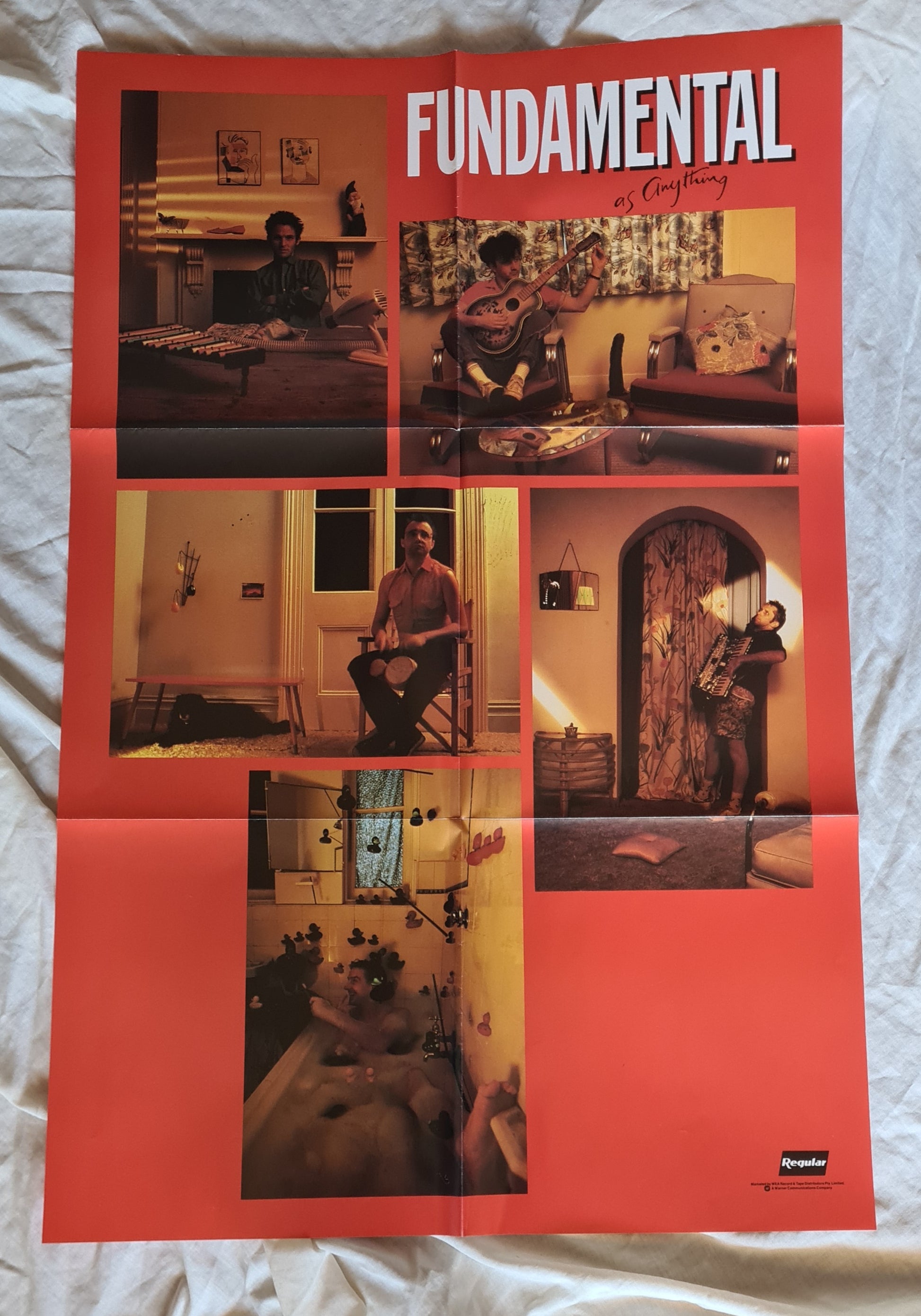 Mental As Anything - Fundamental As Anything  - 1985 (Limited Edition with Bonus Single & Posters) - Vinyl Record LP - Sound Hound Records