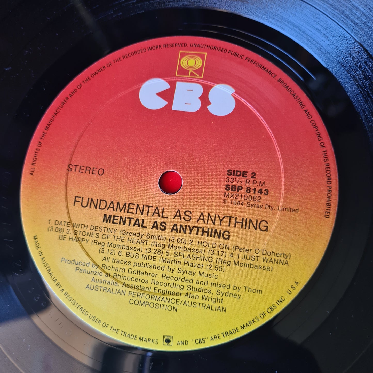 Mental As Anything - Fundamental As Anything  - 1985 (Limited Edition with Bonus Single & Posters) - Vinyl Record LP - Sound Hound Records
