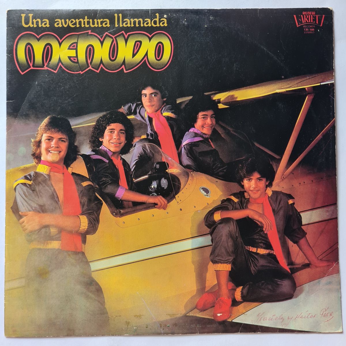 Menudo – Una Aventura Llamada - 1982 - Vinyl Record LP - Latin