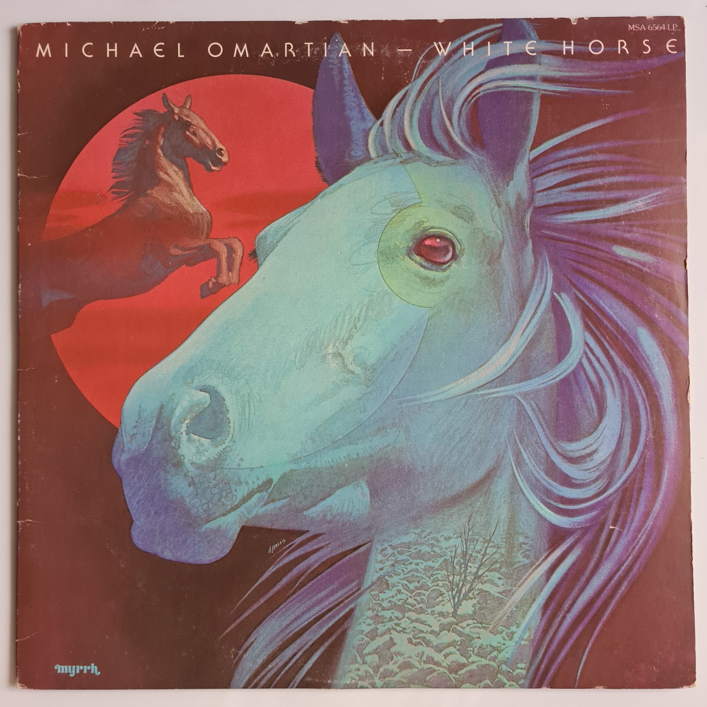 Michael Omartian – White Horse- 1974 (1976 USA Pressing) - Vinyl Record LP - Sound Hound Records