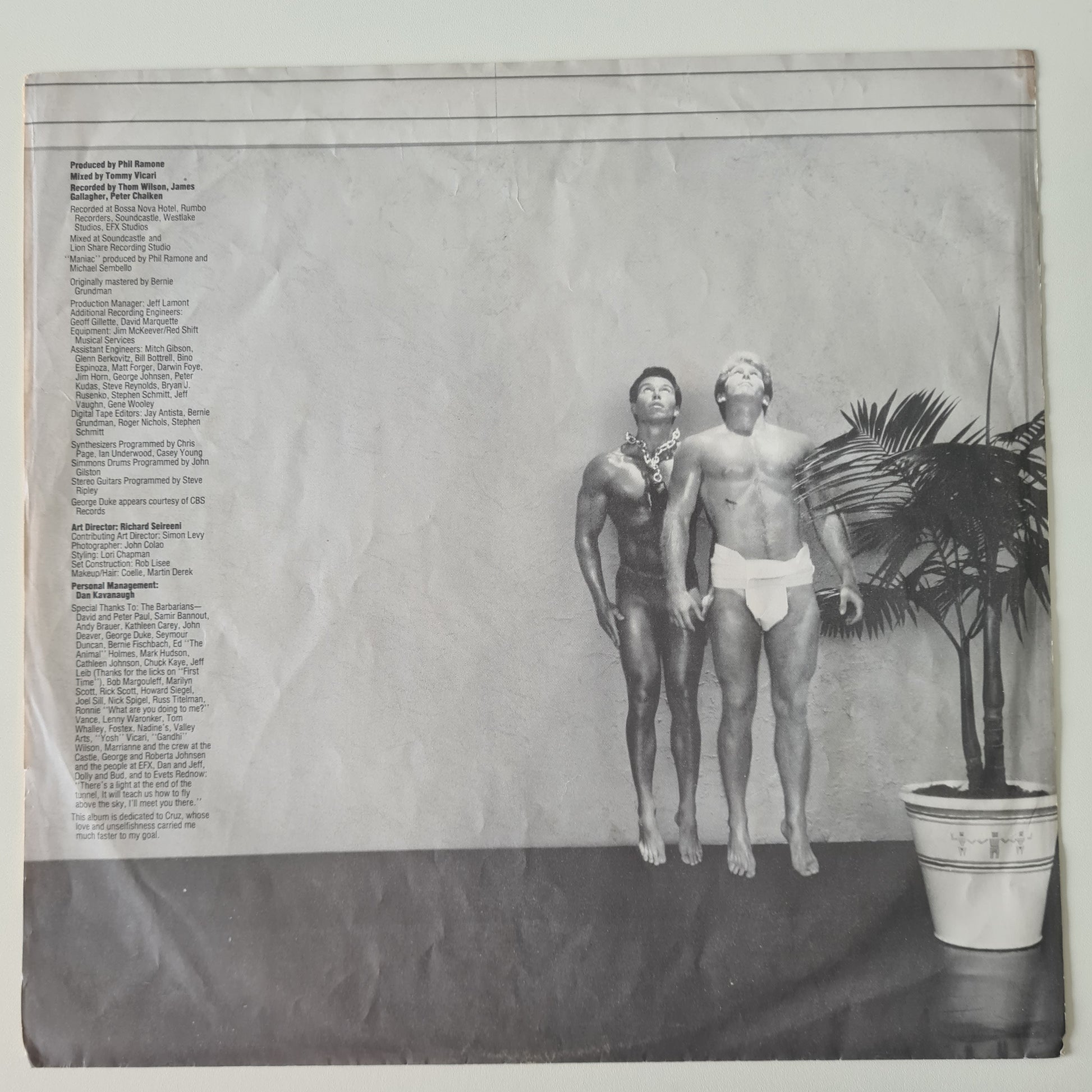 Michael Sembello – Bossa Nova Hotel - 1983 - Vinyl Record LP - Sound Hound Records