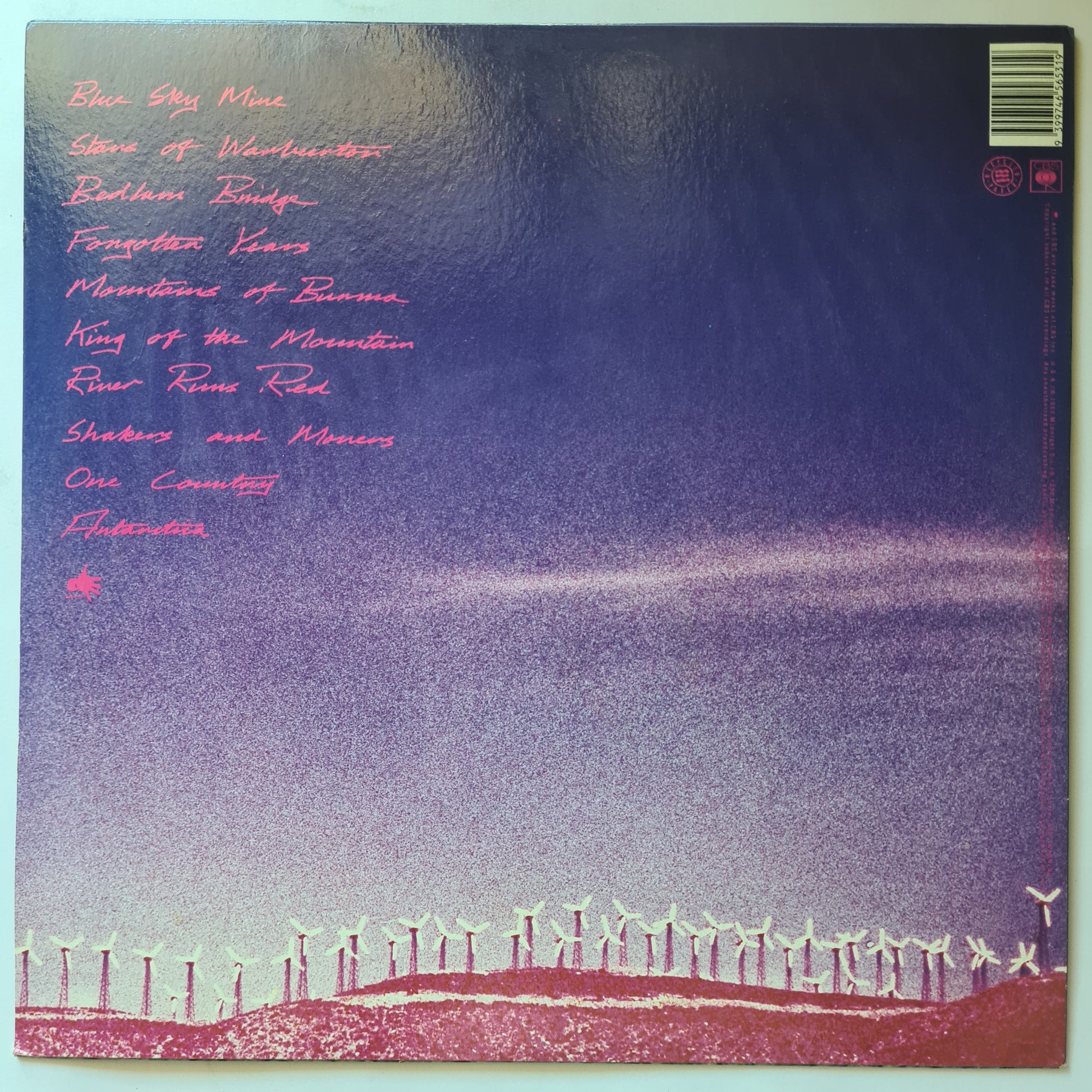 Midnight Oil – Blue Sky Mining - 1990 - Vinyl Record LP (Near Mint) - Sound Hound Records