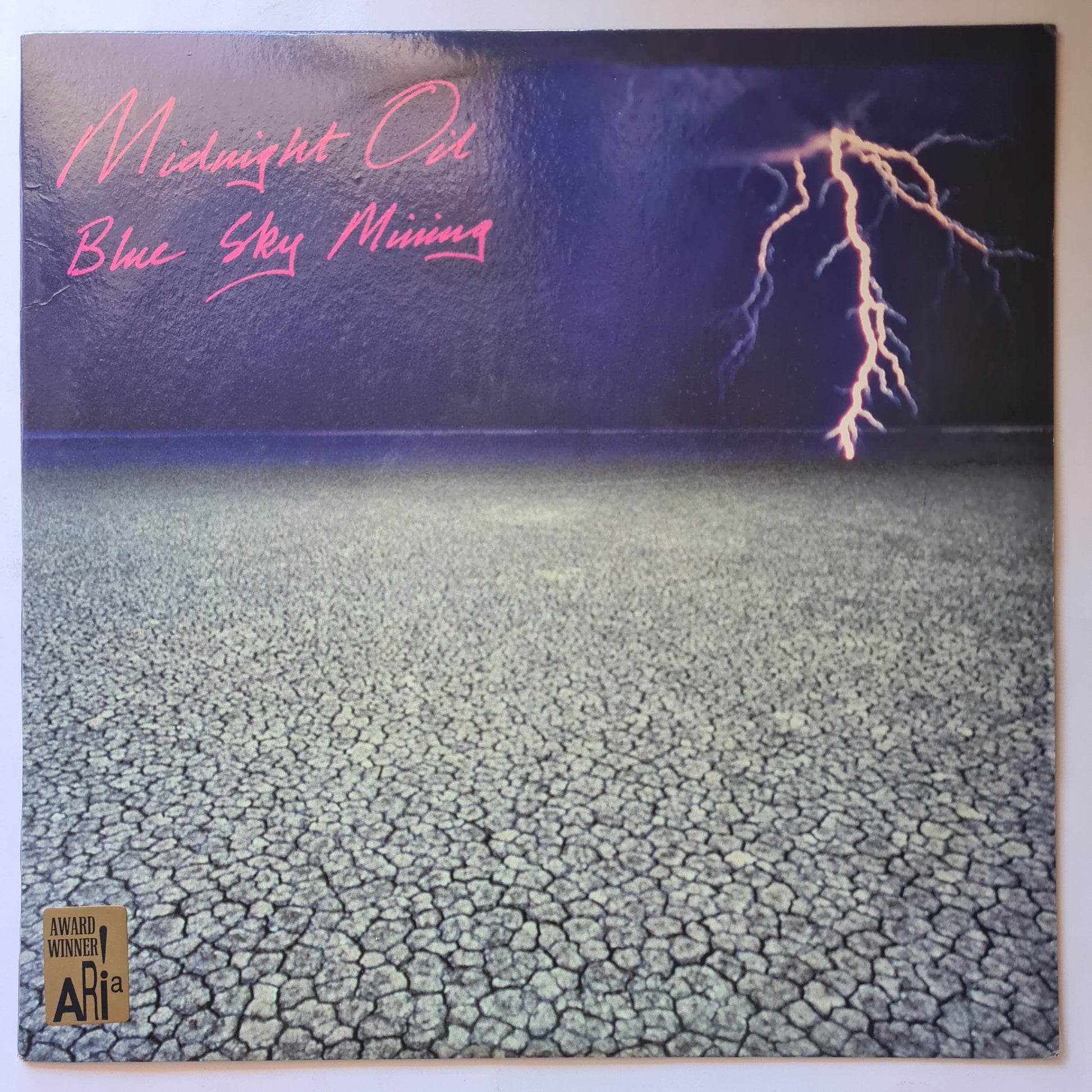 Midnight Oil – Blue Sky Mining - 1990 - Vinyl Record LP (Near Mint) - Sound Hound Records