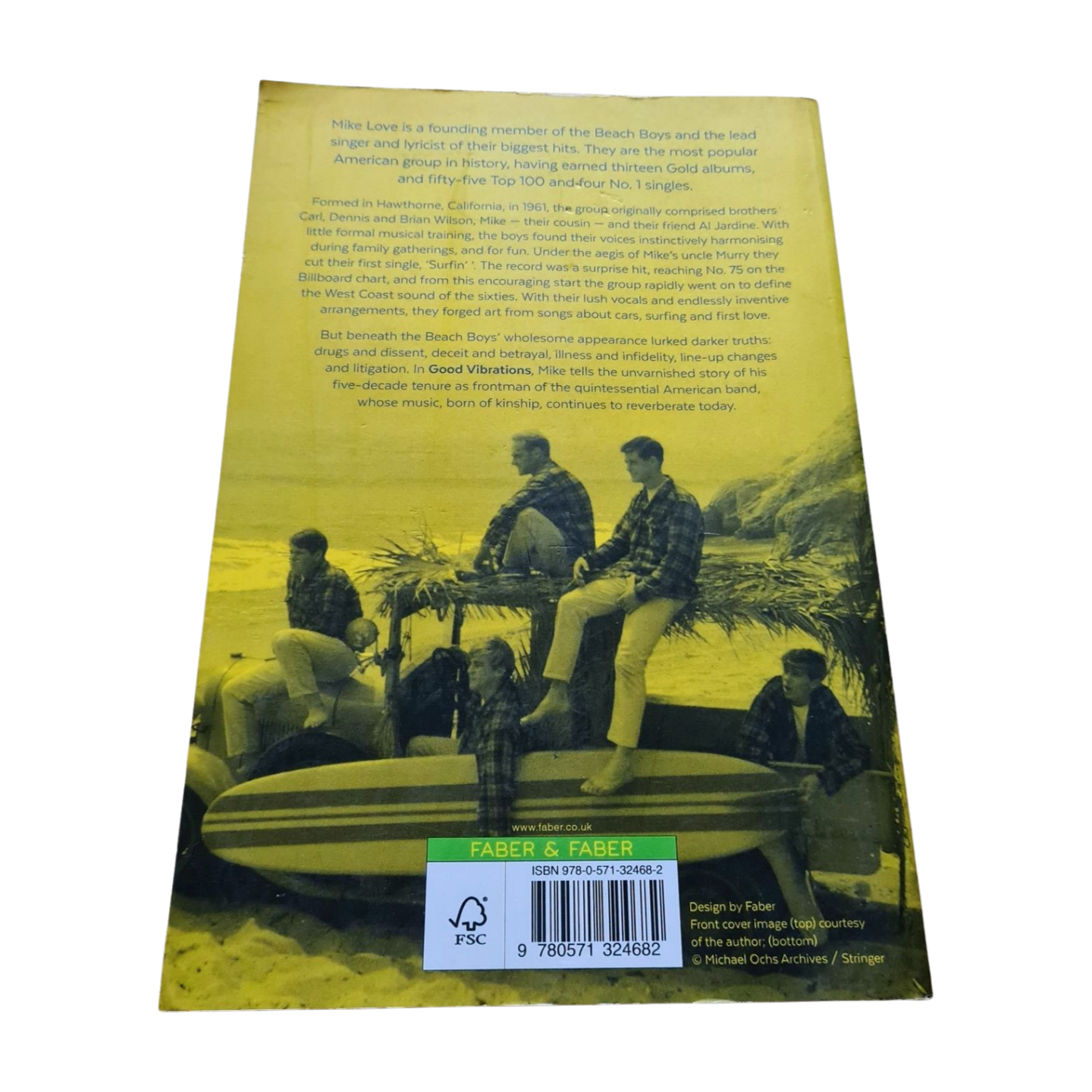 Mike Love (Beach Boys) - My Life As A Beach Boy - Paperback Book (Autobiography) - Sound Hound Records