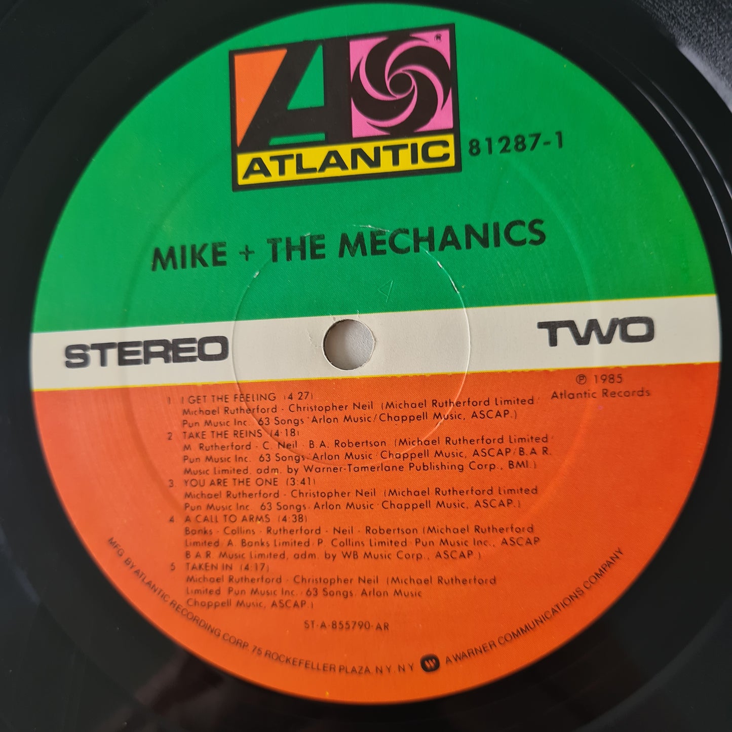 Mike + The Mechanics – Mike + The Mechanics - 1985 - Vinyl Record LP - Sound Hound Records