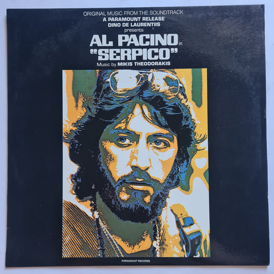 Mikis Theodorakis  – Serpico (Original Music From The Soundtrack) - 1974 - Vinyl Record LP (near mint) - Sound Hound Records