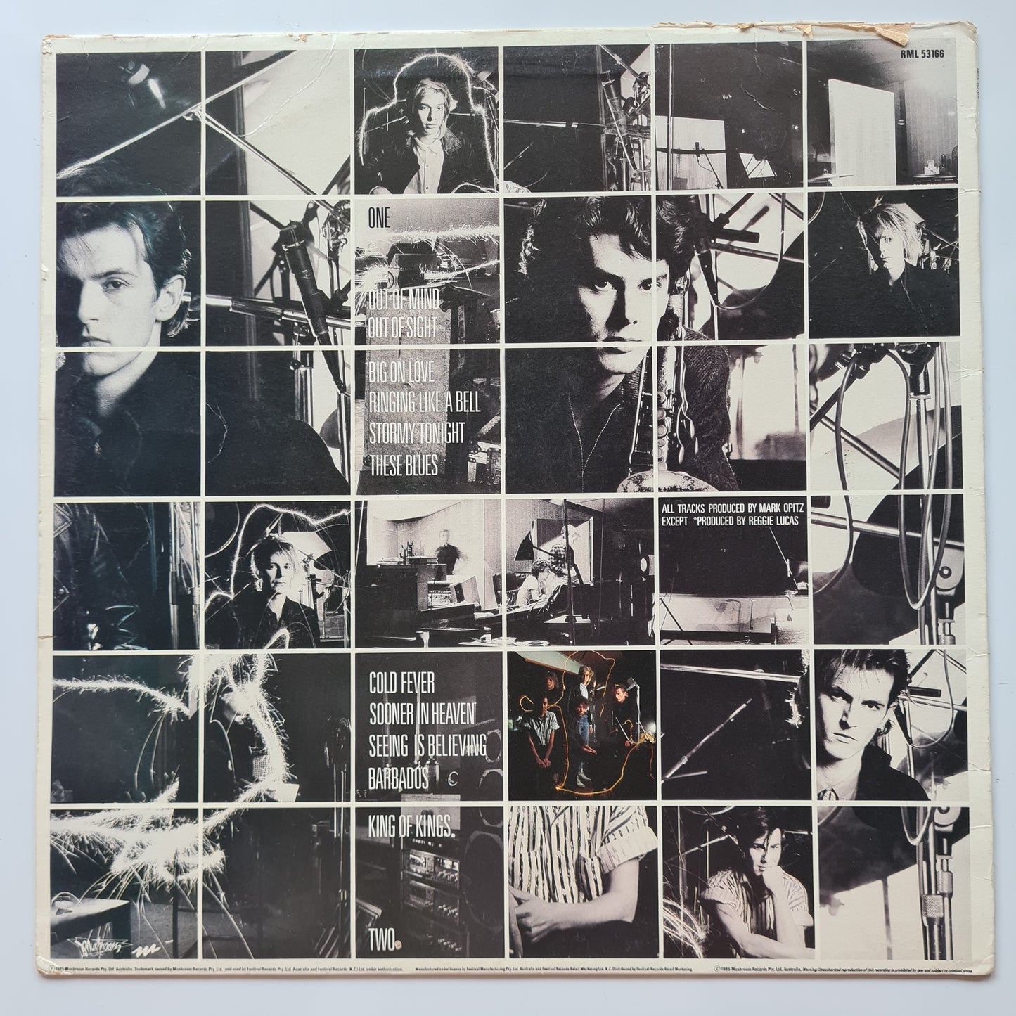 Models – Out Of Mind Out Of Sight - 1985 - Vinyl Record LP - Sound Hound Records