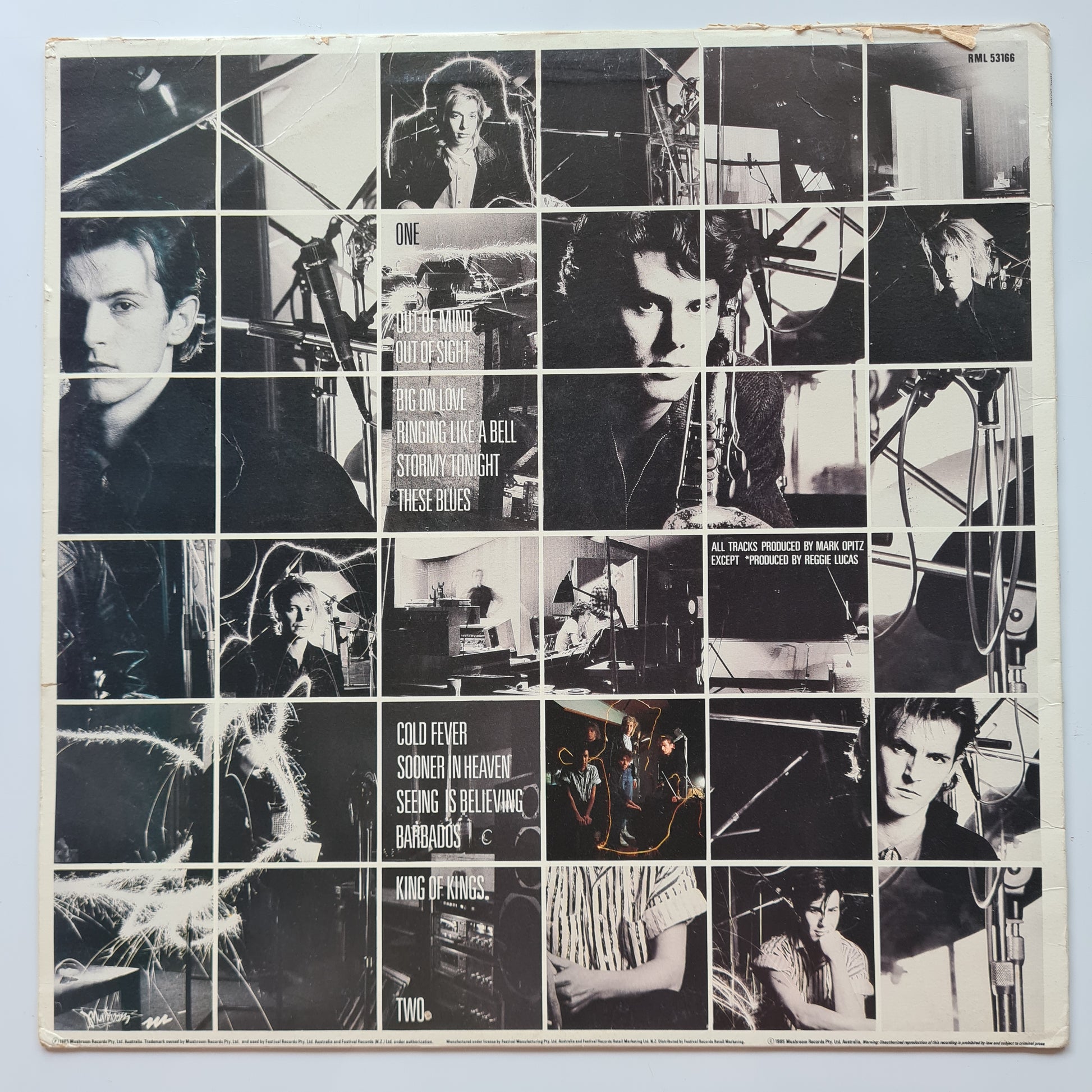 Models – Out Of Mind Out Of Sight - 1985 - Vinyl Record LP - Sound Hound Records