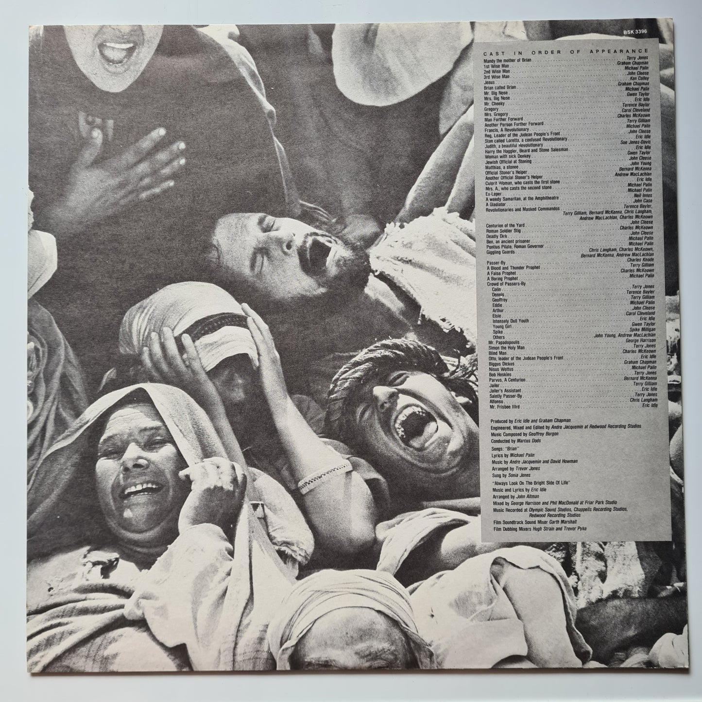 Monty Python – Monty Python's Life Of Brian (Original Motion Picture Soundtrack) - 1979 - Vinyl Record LP - Sound Hound Records