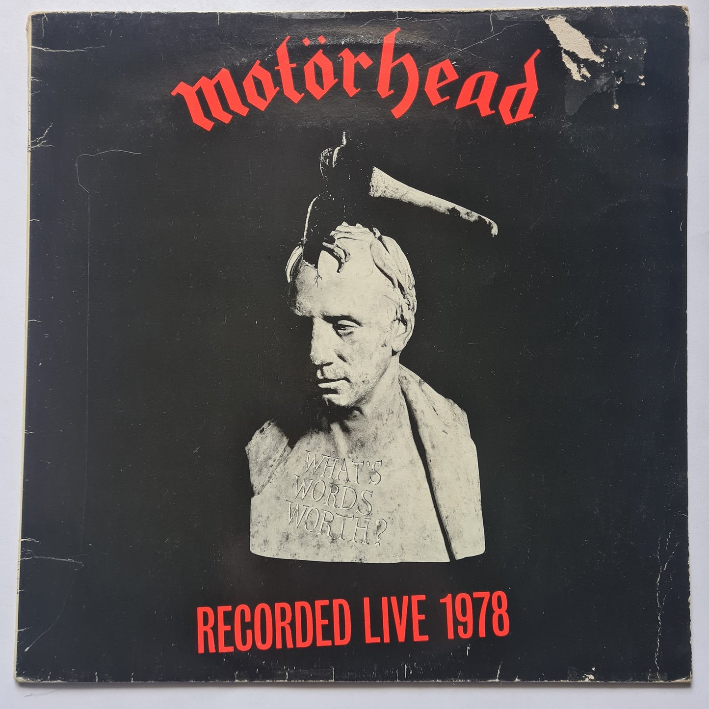 Motörhead – What's Words Worth? (Recorded Live 1978) - 1983 UK Press - Vinyl Record LP - Sound Hound Records