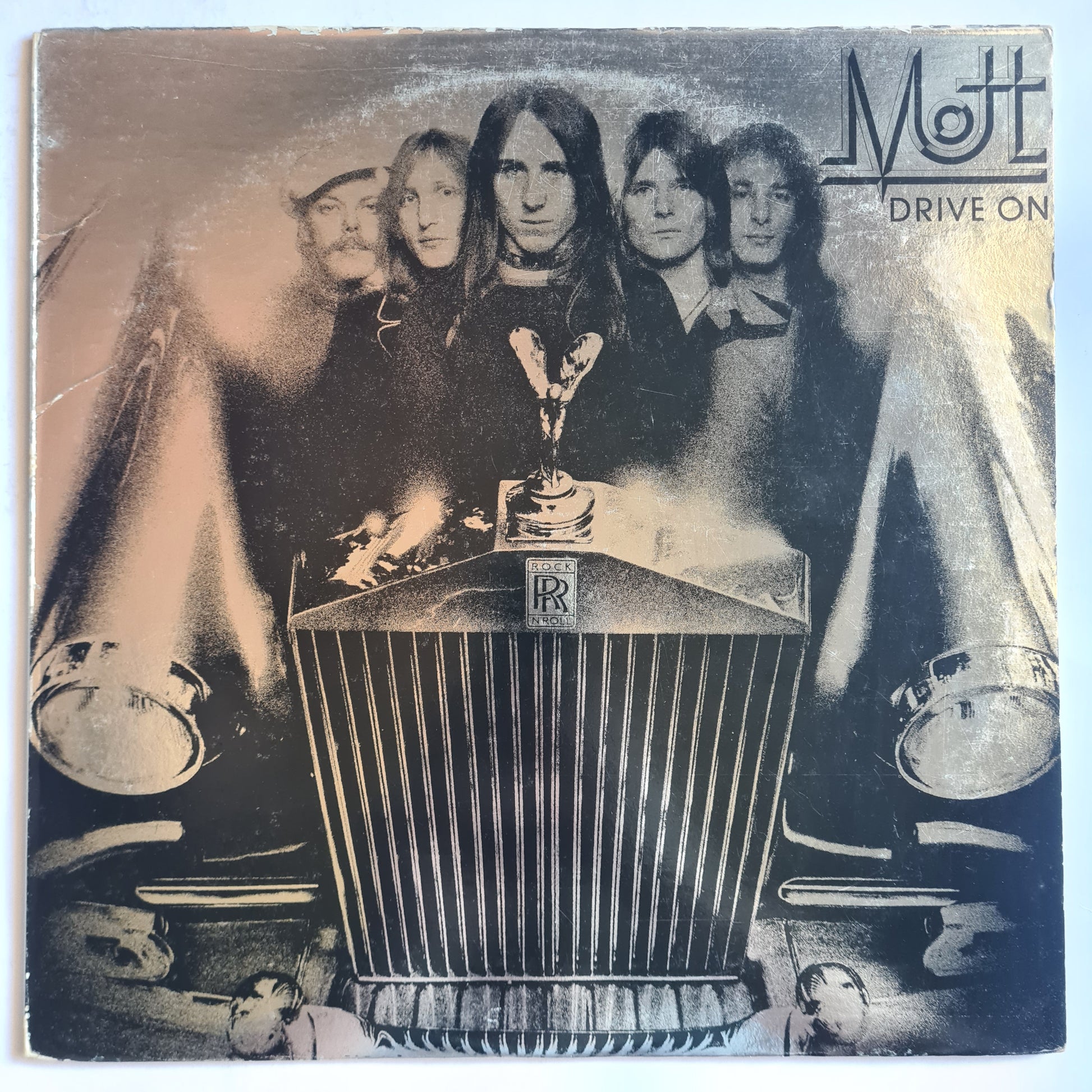 Mott – Drive On - 1975 - Vinyl Record LP - Sound Hound Records