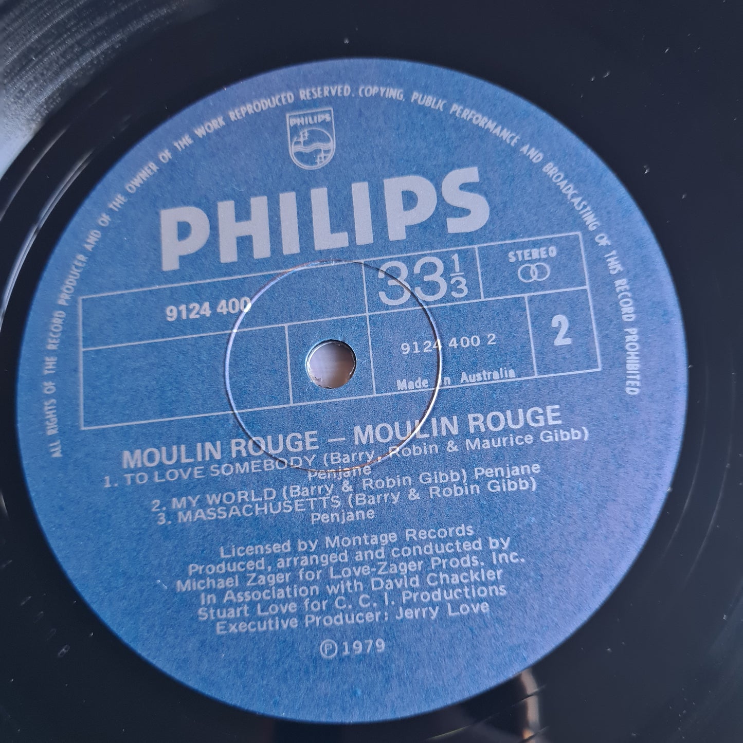 Moulin Rouge – Moulin Rouge - 1979 - Vinyl Record LP  *Disco versions of Bee Gees songs* - Sound Hound Records