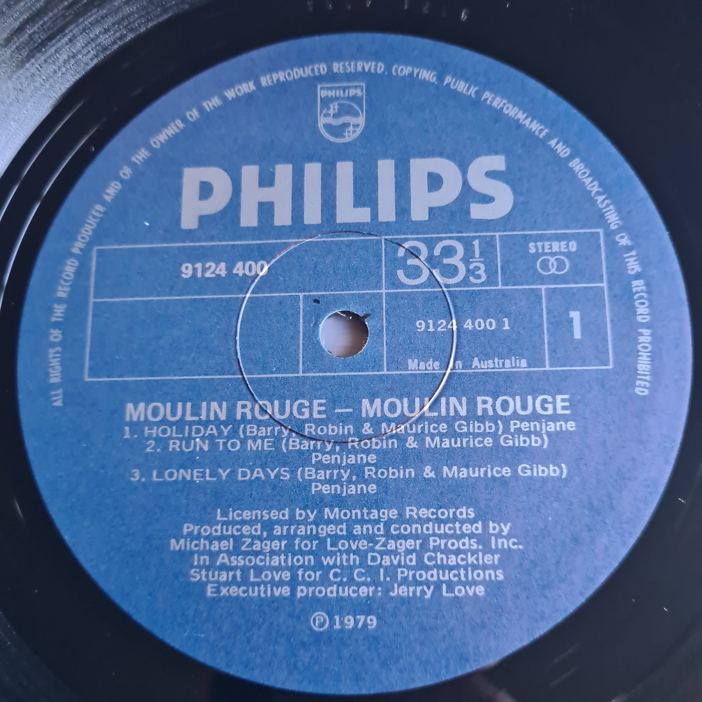Moulin Rouge – Moulin Rouge - 1979 - Vinyl Record LP  *Disco versions of Bee Gees songs* - Sound Hound Records