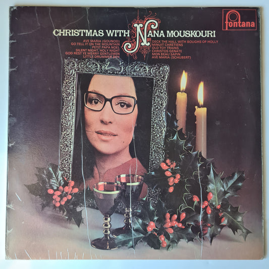 Nana Mouskouri ‎– Christmas With Nana Mouskouri - 1972 - Vinyl Record LP - Sound Hound Records