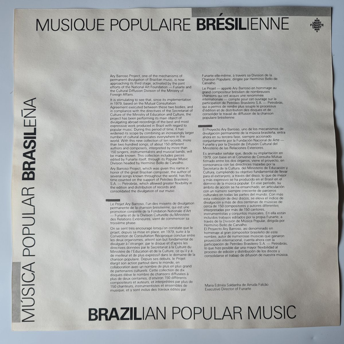 Nara Leão – Nara Leão - 1984 - Vinyl Record LP 🇧🇷