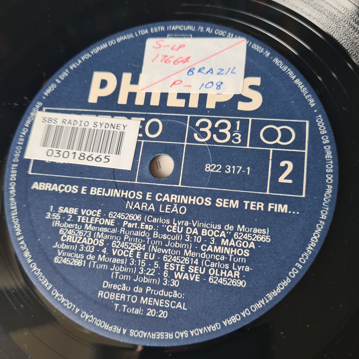 Nara Leão – Nara Leão - 1984 - Vinyl Record LP 🇧🇷
