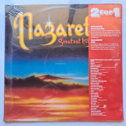 Nazareth – Greatest Hits/ 2XS - RARE VINTAGE STILL SEALED 2for1 set - Vinyl Record 2LP - Sound Hound Records