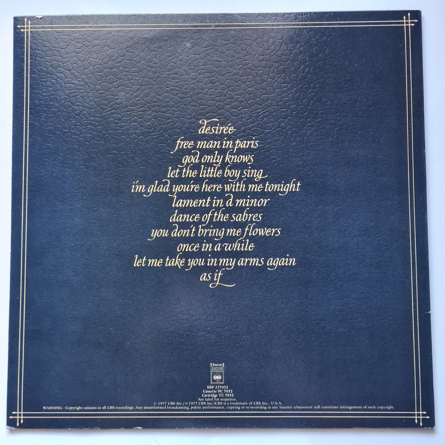 Neil Diamond – I'm Glad You're Here With Me Tonight - 1977 - Vinyl Record LP - Sound Hound Records