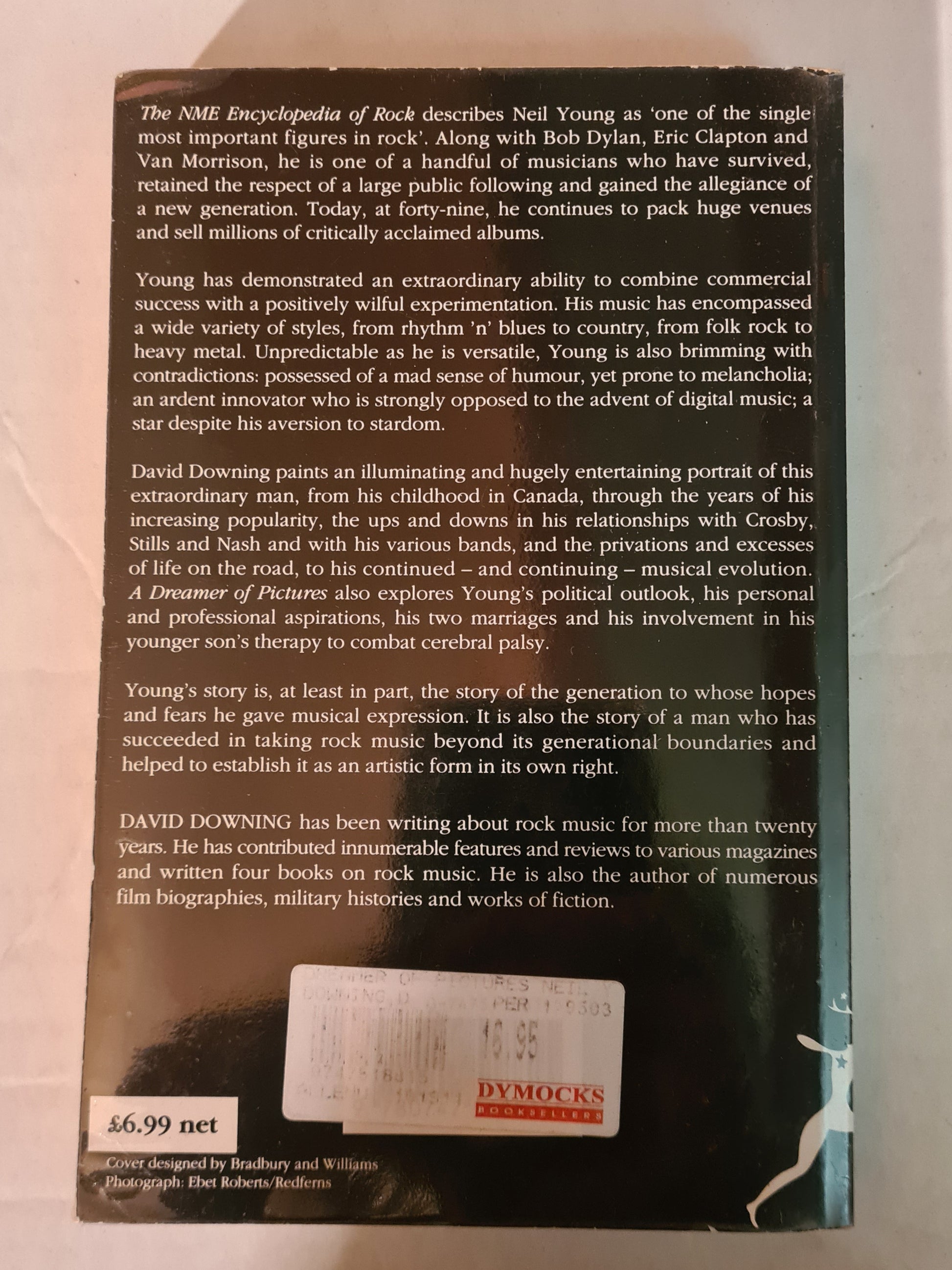 Neil Young - A Dreamer Of Pictures: The Man & His Music - Paperback Book - Sound Hound Records