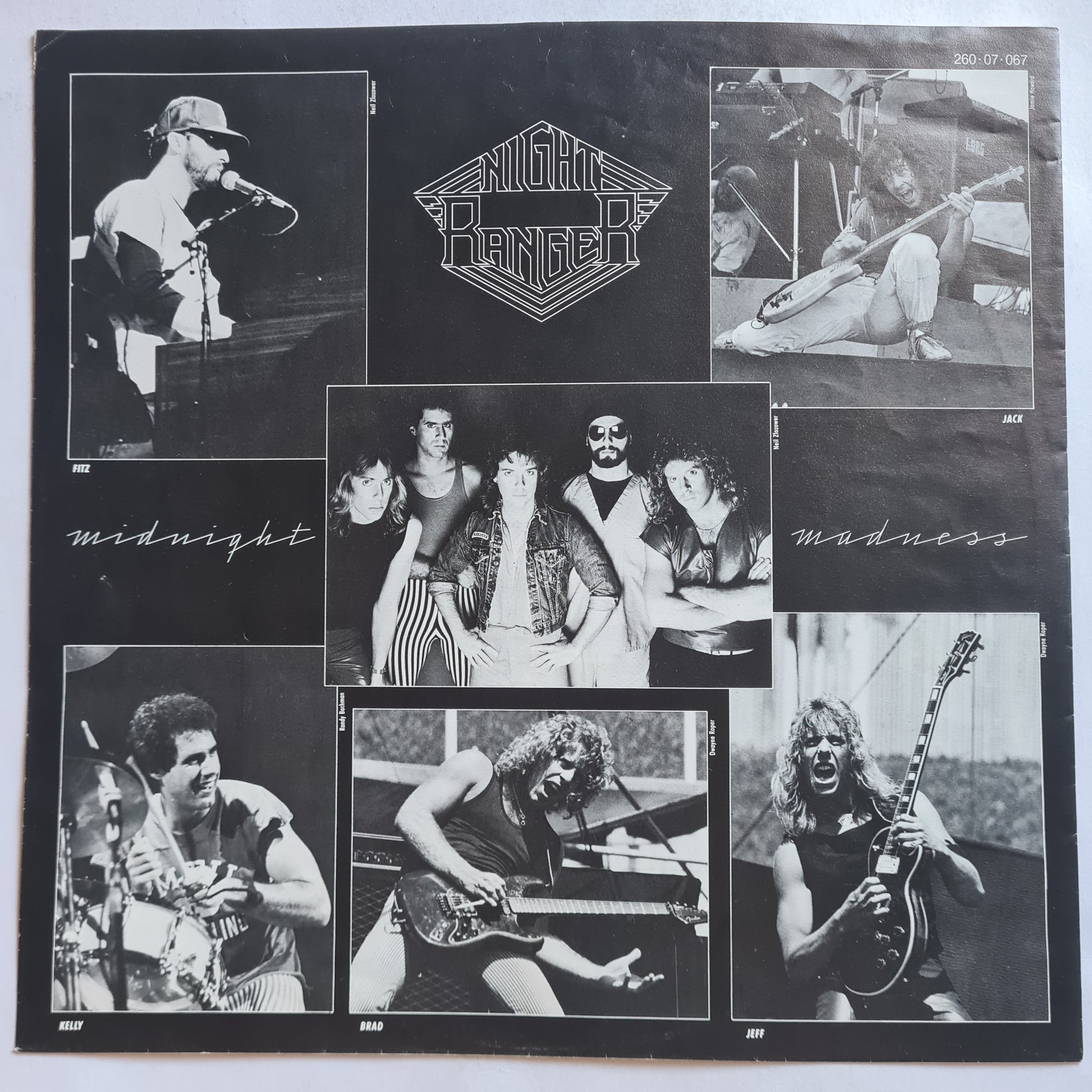 Night Ranger – Midnight Madness - 1983 (German Pressing) - Vinyl Record LP - Sound Hound Records