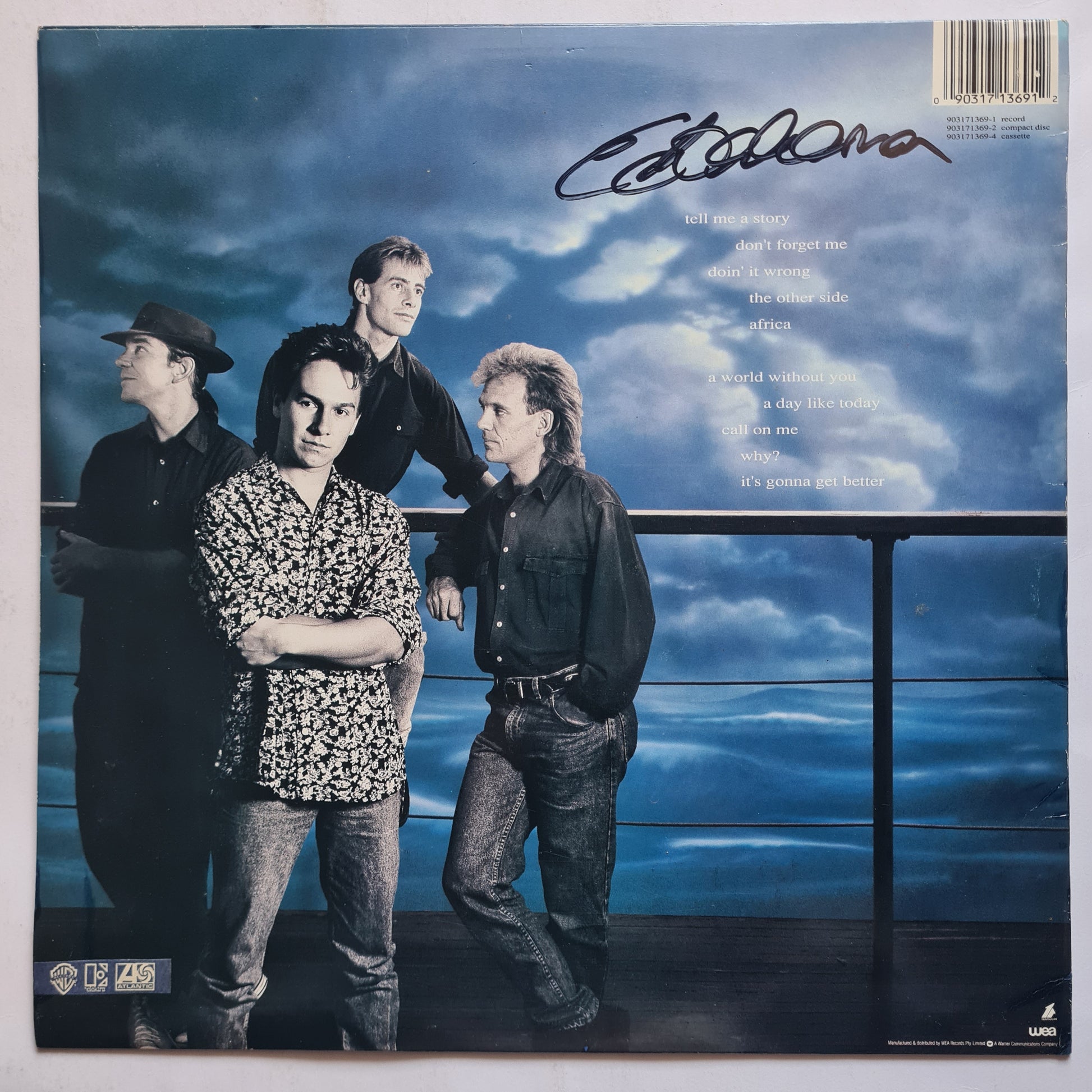 Nineteen 27 - The Other Side - 1990 - Vinyl Record LP *SIGNED by Eric Weideman - Sound Hound Records