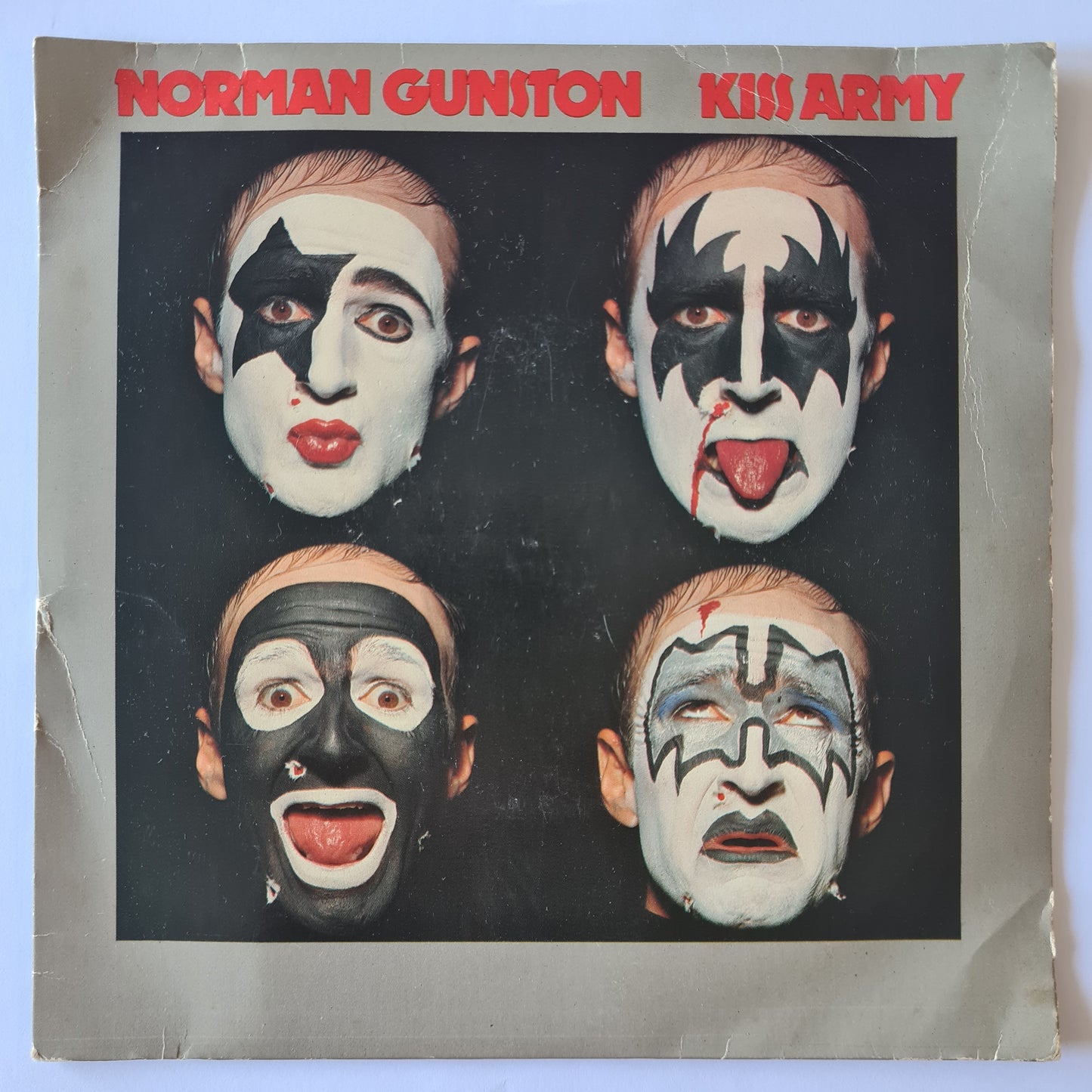 Norman Gunston - KISS ARMY - 1980 - Vinyl Record 7" Single - 45 RPM - Sound Hound Records