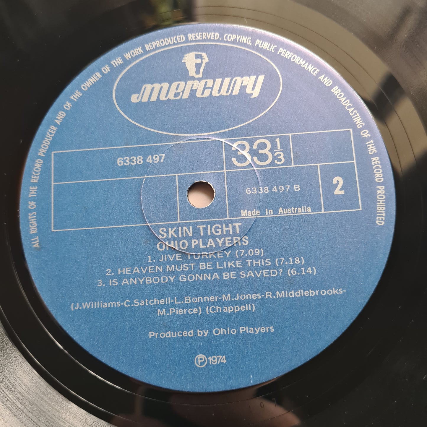 Ohio Players – Skin Tight - 1974 - Vinyl Record LP Gatefold - Sound Hound Records