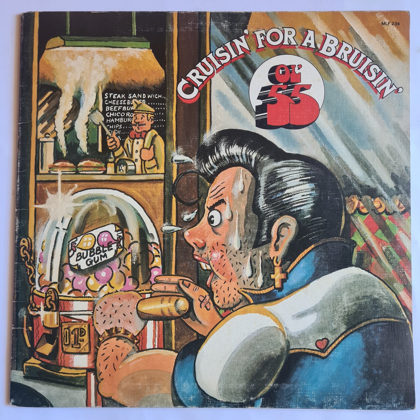 Ol'55 – Cruisin' For A Bruisin' - 1978 - Vinyl Record LP - Sound Hound Records